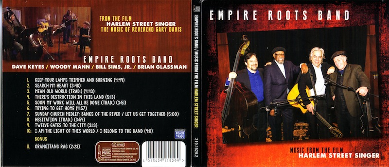 Empire Roots Band_Music from Harlem Street Singer_cover