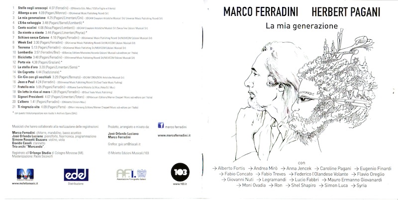 Ferradini_La mia generazione_cover