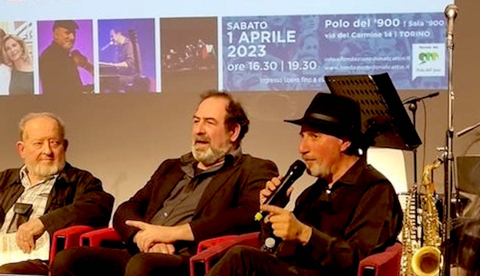 Fausto Amodei Federico Siriann E Michele Gazich Presso Il Polo Del Novecento Torino Foto Polo Del Novecento